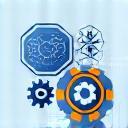 Symbol für Prozessautomatisierung mit RPA